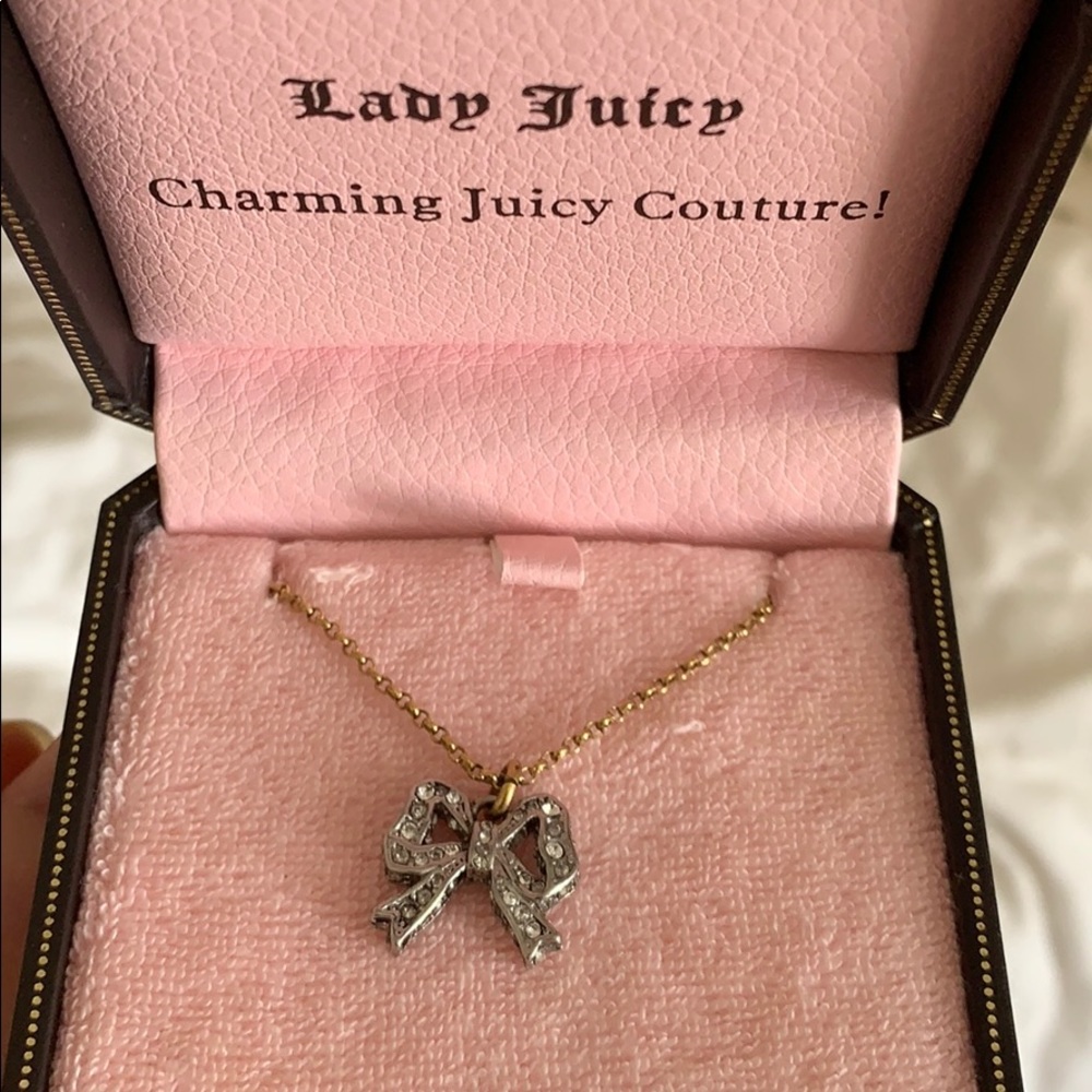 Juicy Couture Bow Necklace
